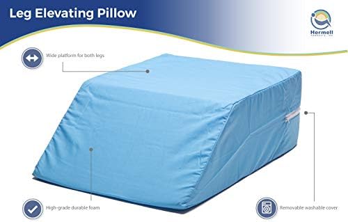 Hermell Zero Gravity Leg Elevation Pillow - Blue 1
