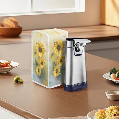 Pzuqiu Sunflower Electric Can Opener Dust Cover