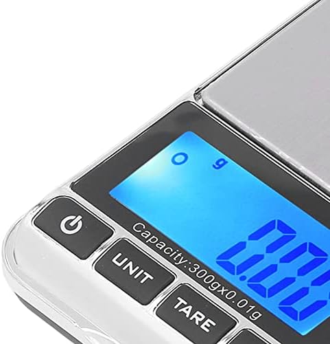 Jerss Mini Digital Scale - 300g Precision with LED Display
