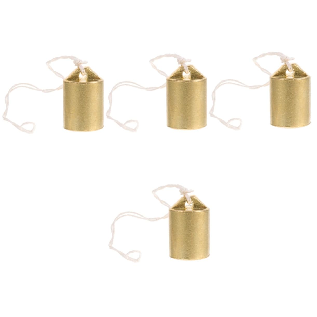 GLEAVI 4pcs Copper Scale Weights for Tea Herbs and Jewelry