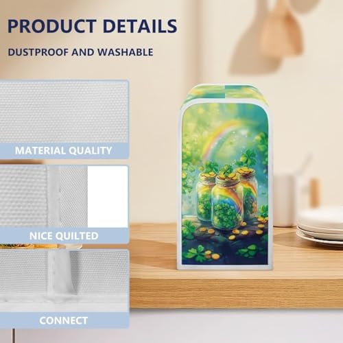 Hudotybom Rainbow Shamrock Can Opener Cover