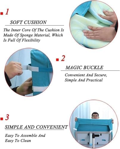 Adjustable Bed Backrest Pillow with Electric Pump System