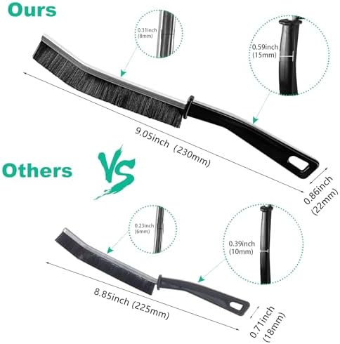 OKOMER 42Pcs Versatile Crevice Cleaning Brush Set