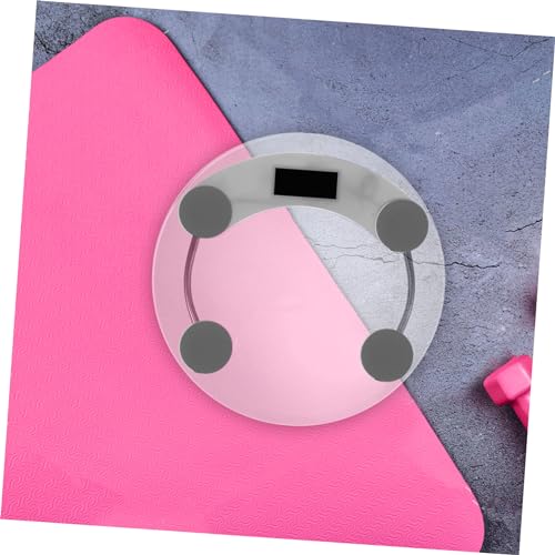 Outanaya Digital Bathroom Scale with Tempered Glass Platform