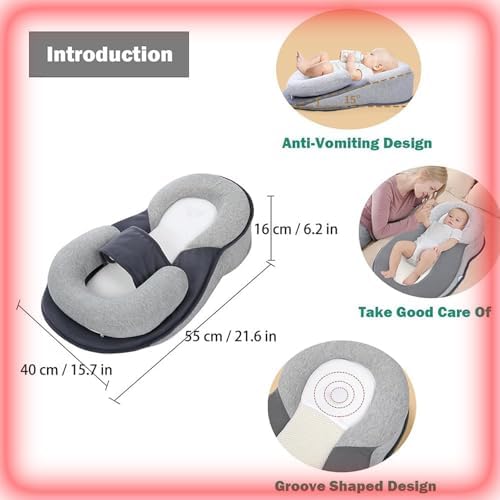 Baby Wedge Lounger for Newborn Comfort Support
