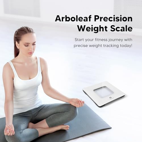 arboleaf Digital Bathroom Scale with LED Display