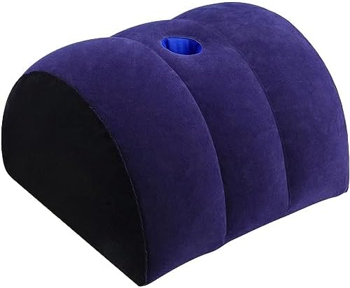 Prosixtoy Inflatable Wedge Pillow - Lightweight Leg Support for Sleep Travel