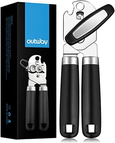 OUTWAY 3-In-1 Can Opener Bottle Opener Stainless Steel