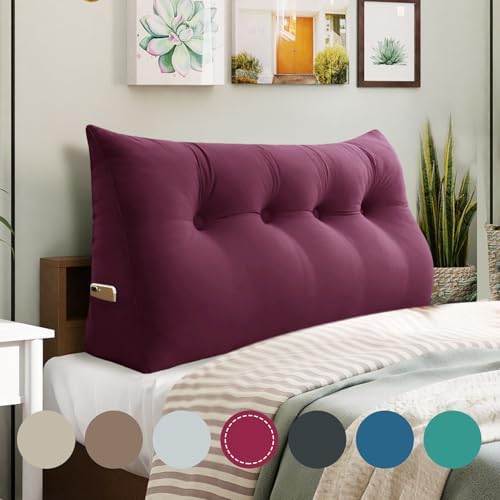 Rucener 10 lbs Velvet Headboard Pillow
