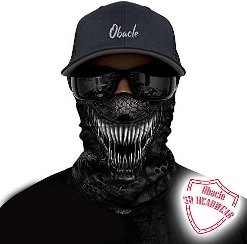Obacle 3D Face Mask with Multi-Use Headwear
