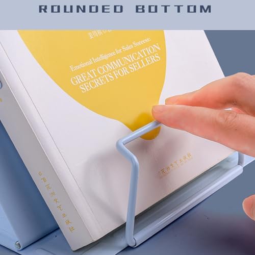 TOPFROP Foldable Metal Book Stand for Reading