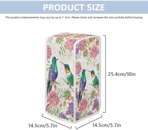 CREAMIC Hummingbird Floral Can Opener Cover
