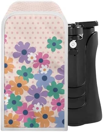 Floral Pattern Electric Can Opener Dust Cover