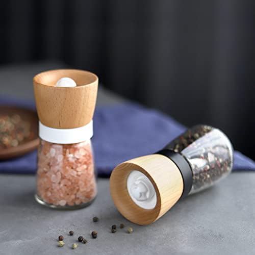 VEVOK CHEF Salt Pepper Grinder Set