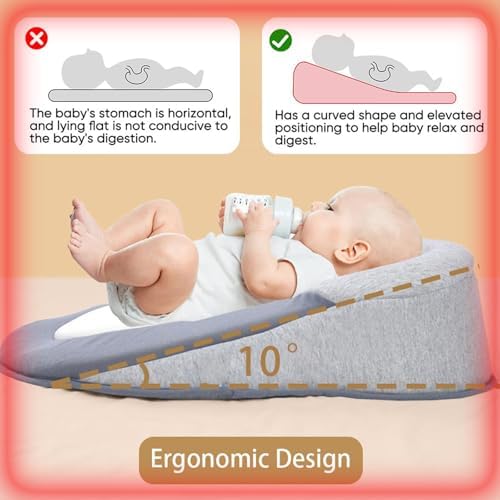 Baby Wedge Lounger for Newborn Comfort Support