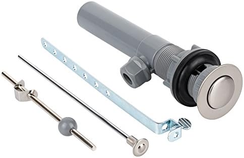 Dura Faucet DF-PU201-SN RV Pop-Up Drain with Overflow
