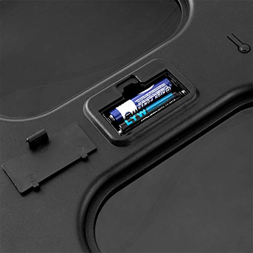 LEADZM 180Kg Slim Waist Digital Scale Black
