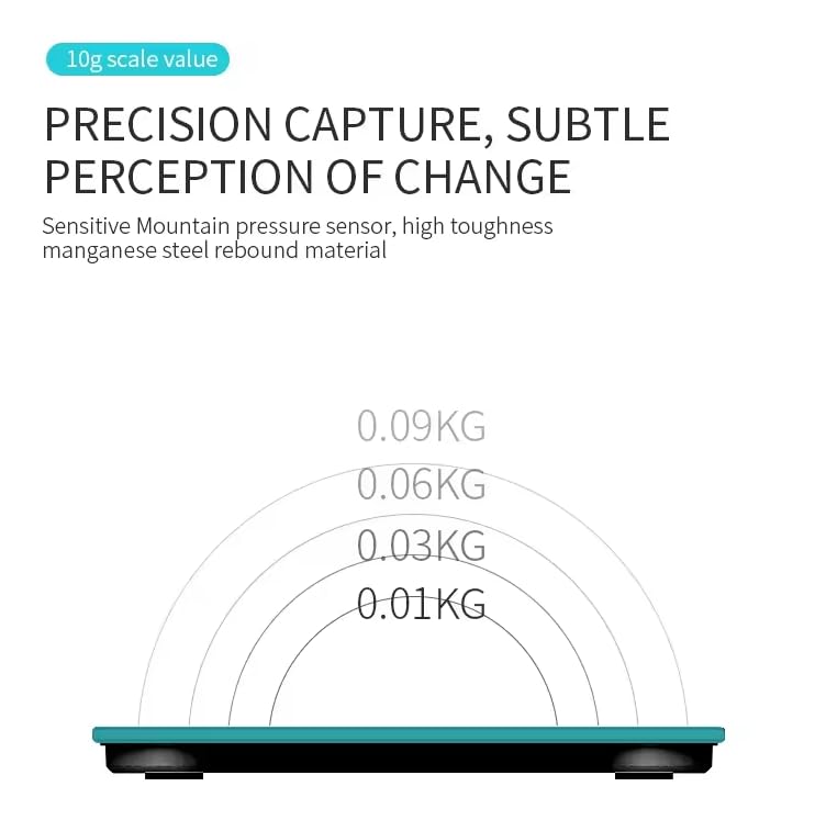 Digital Body Weight Scale with BMI and Body Fat Measurement 1