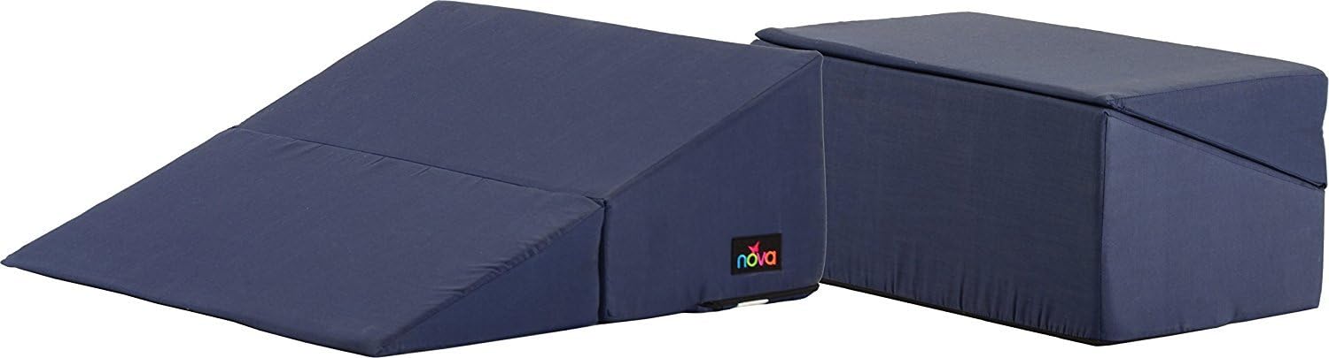 NOVA Medical Bed Wedge - 10 Blue for Comfort and Support