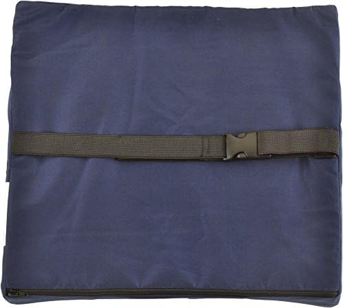 NOVA Lumbar Back Cushion Navy Blue Contoured Support Pillow