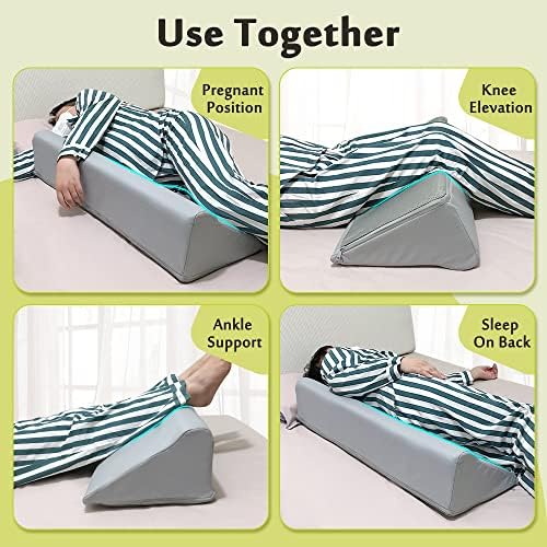 NEAUDE Medical Foam Wedge for Bed Sores and Pressure Relief
