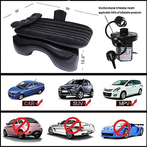 Onirii Inflatable Car Air Mattress with Pump and Accessories