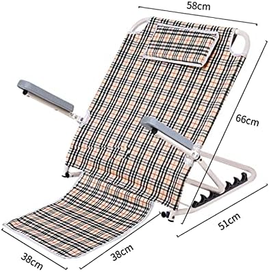 Adjustable Padded Backrest for Bed and Travel