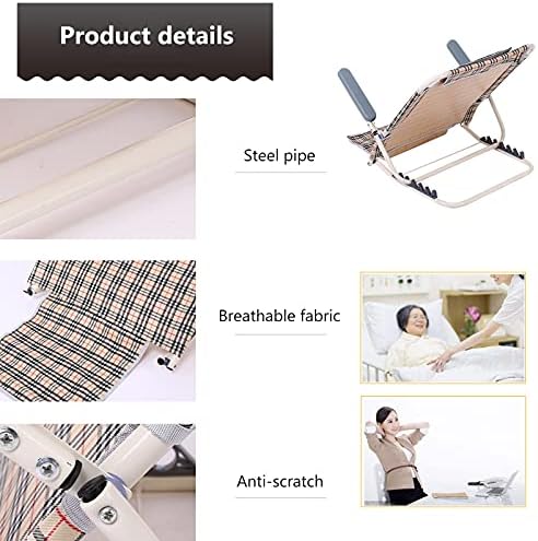 Adjustable Padded Backrest for Bed and Travel