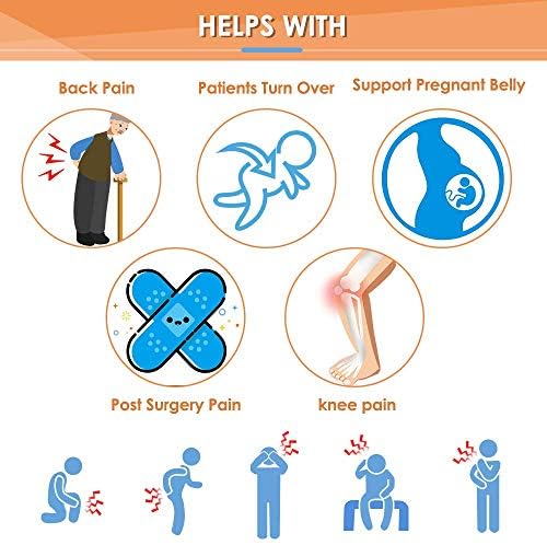 NEPPT 30 Degree Bed Wedge for Back Pain and Leg Elevation
