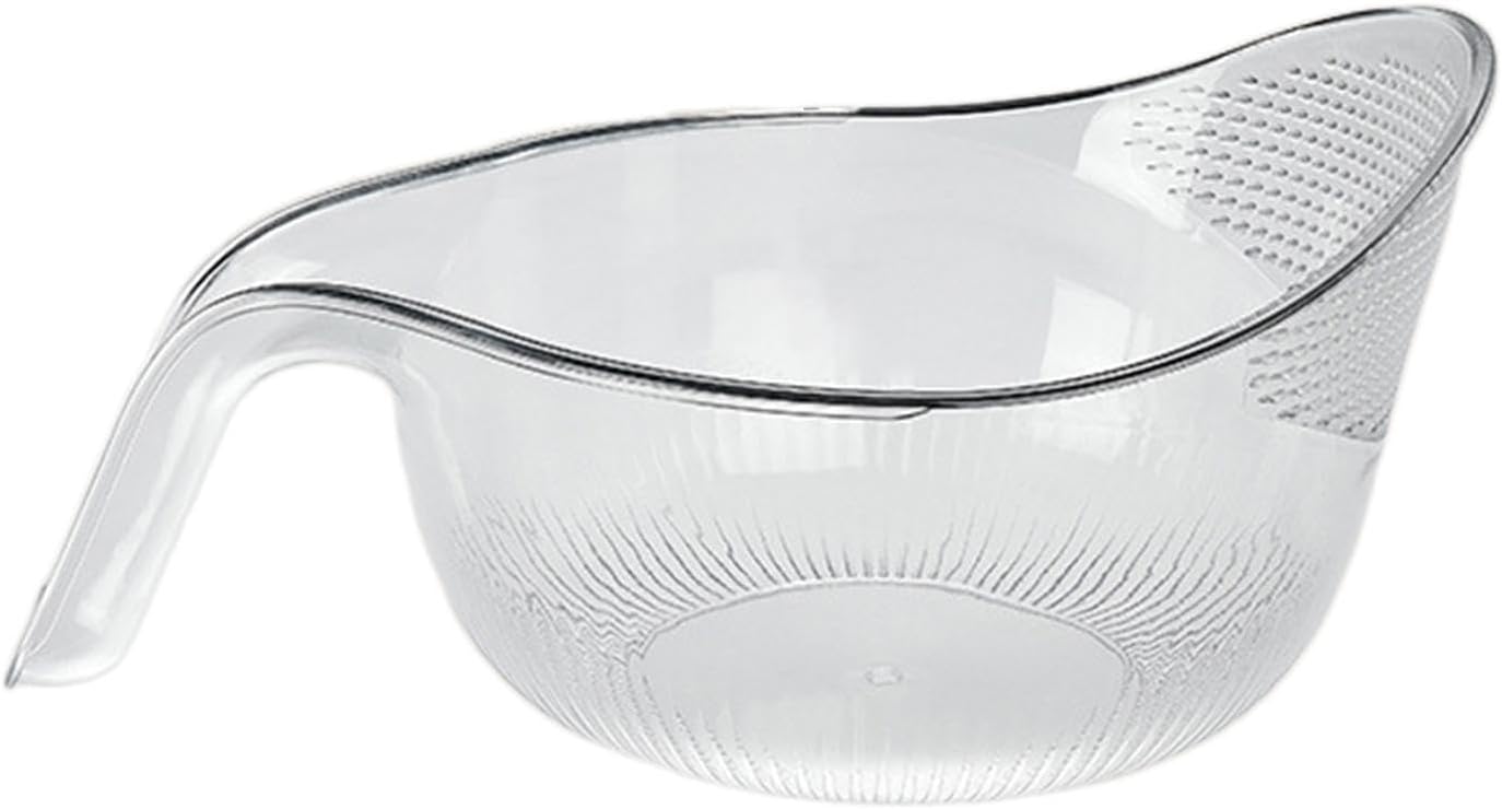 Yajuyi Rice Washing Basket with Handle and Drainage