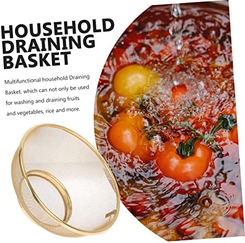 GRADENEVE Fine Mesh Stainless Steel Strainer Colander