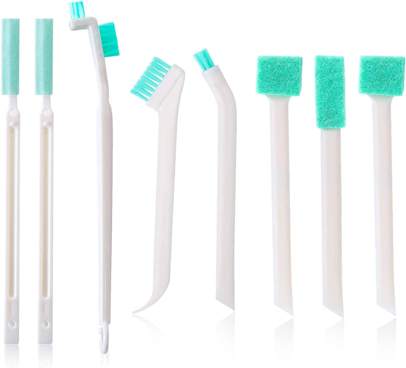Haniforever 8in1 Cleaning Brush Set for Small Spaces