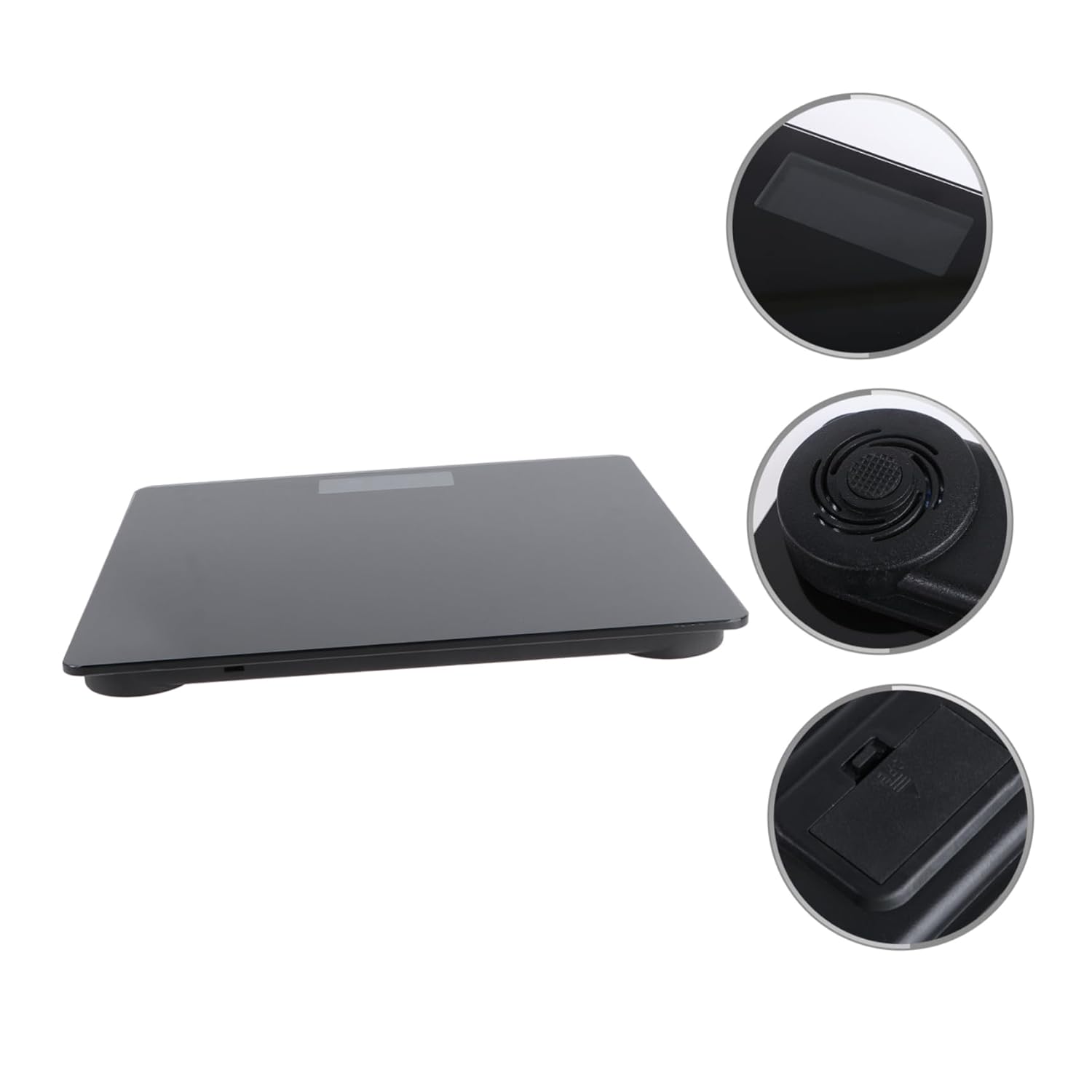 FRCOLOR Digital Scales No Battery Required Black