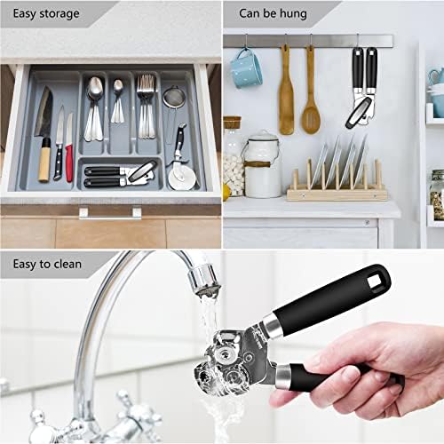 OUTWAY 3-In-1 Can Opener Bottle Opener Stainless Steel