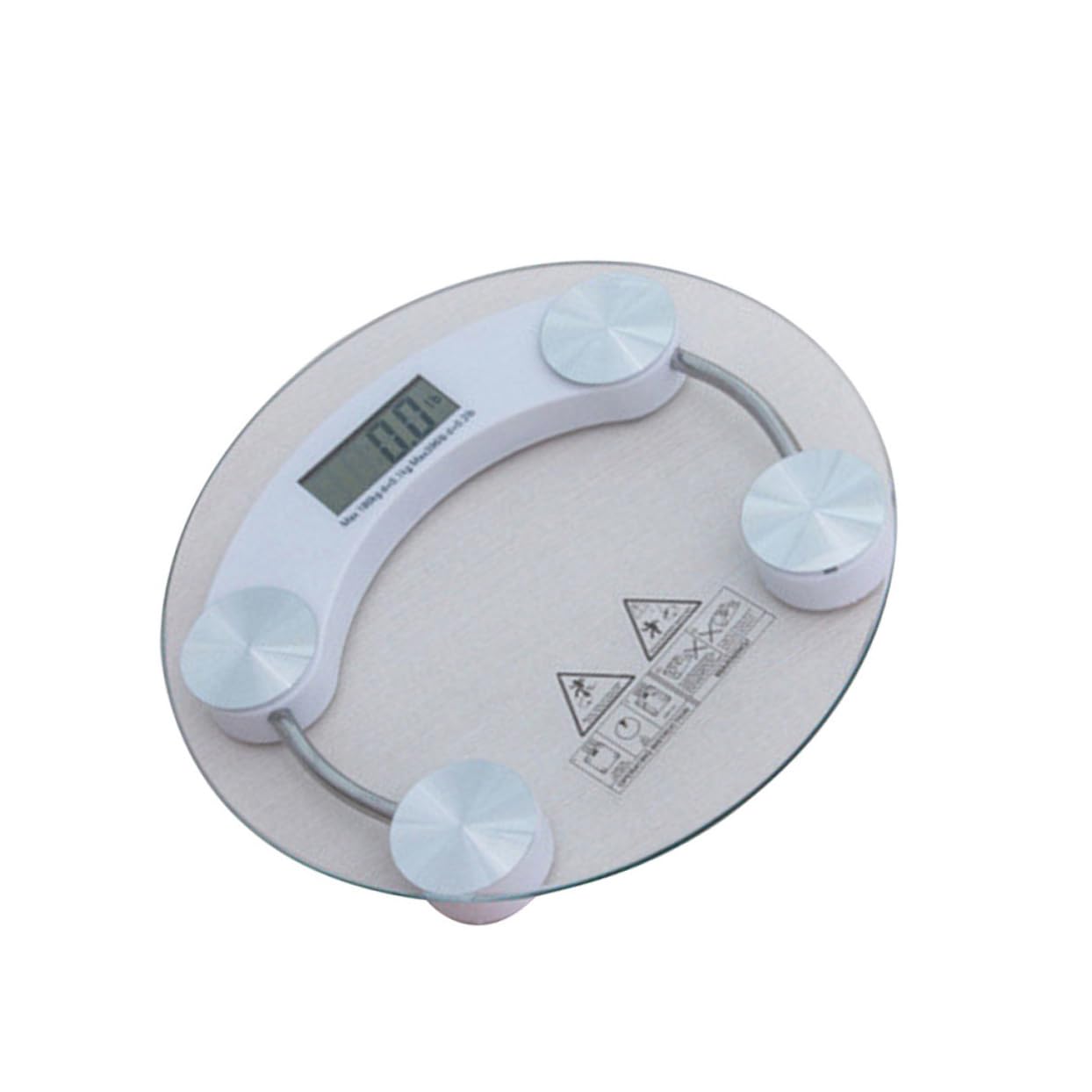 Healeved Digital Bathroom Scale 3kg-180kg Tempered Glass