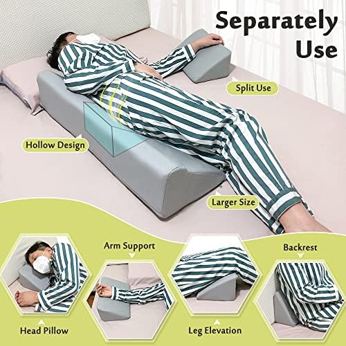 NEAUDE Medical Foam Wedge for Bed Sores and Pressure Relief