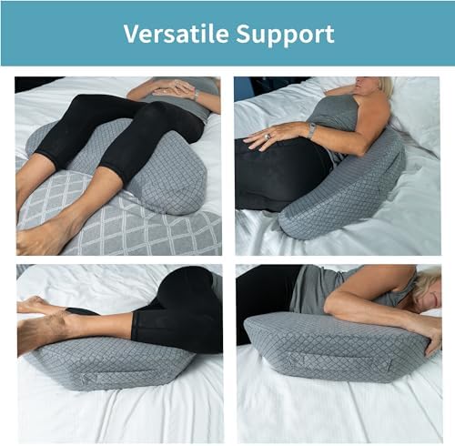 Zomaple Bedsore Wedge Pillow - Pressure Relief Bed Sore Prevention
