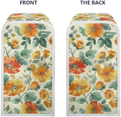 CREAMIC Flower Print Can Opener Cover Dust Proof