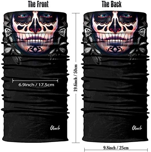 Obacle 3D Skull Face Mask for Women
