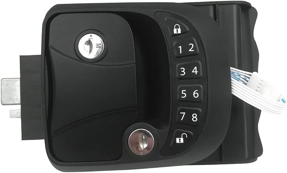 Zinc Alloy Keyless RV Door Lock with Remote Controller