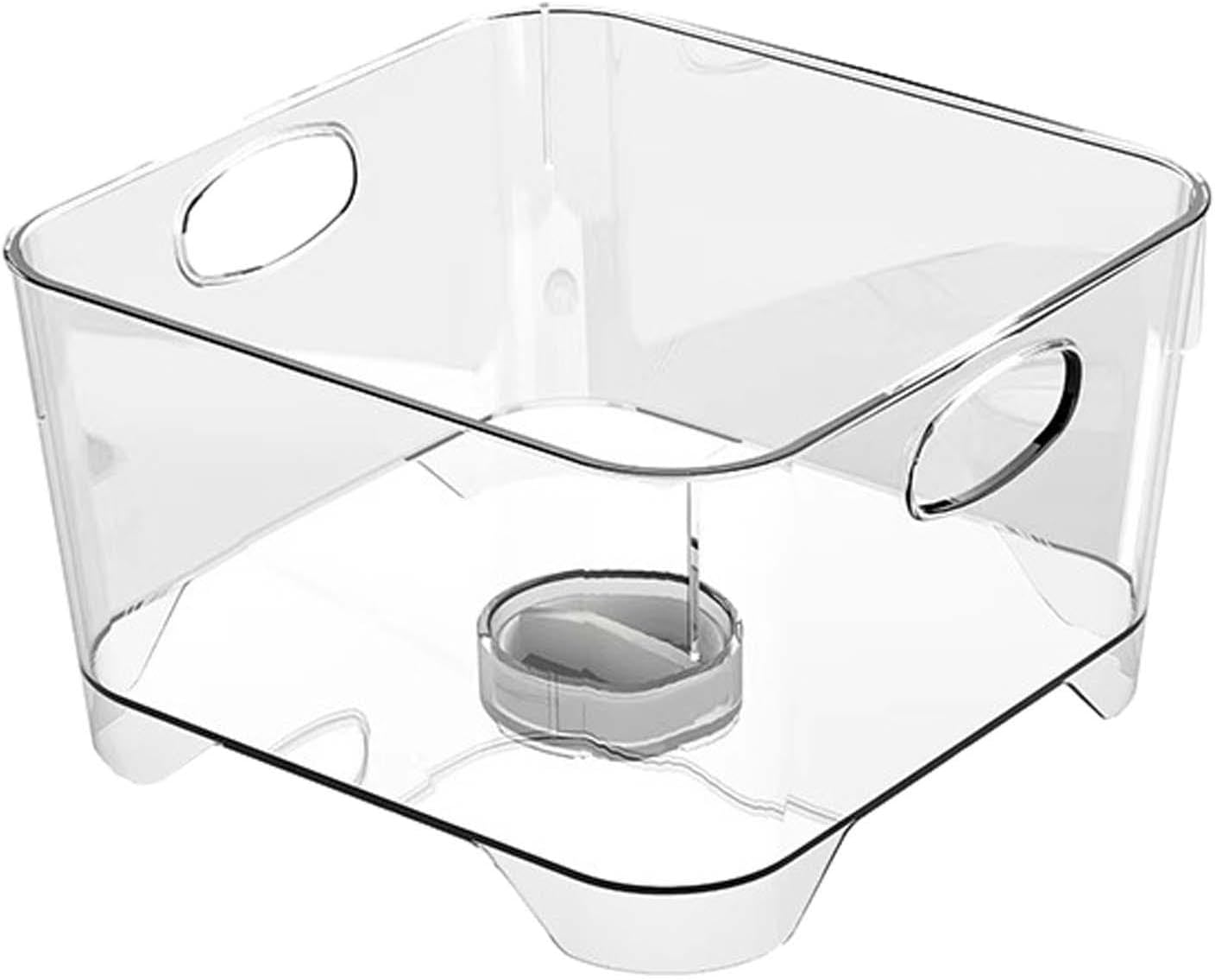 Yajuyi Fruit Vegetable Washing Basket Clear Storage Bins
