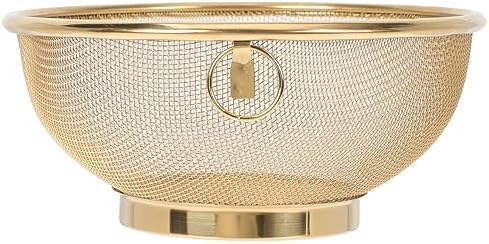 Tofficu Fine Mesh Stainless Steel Colander
