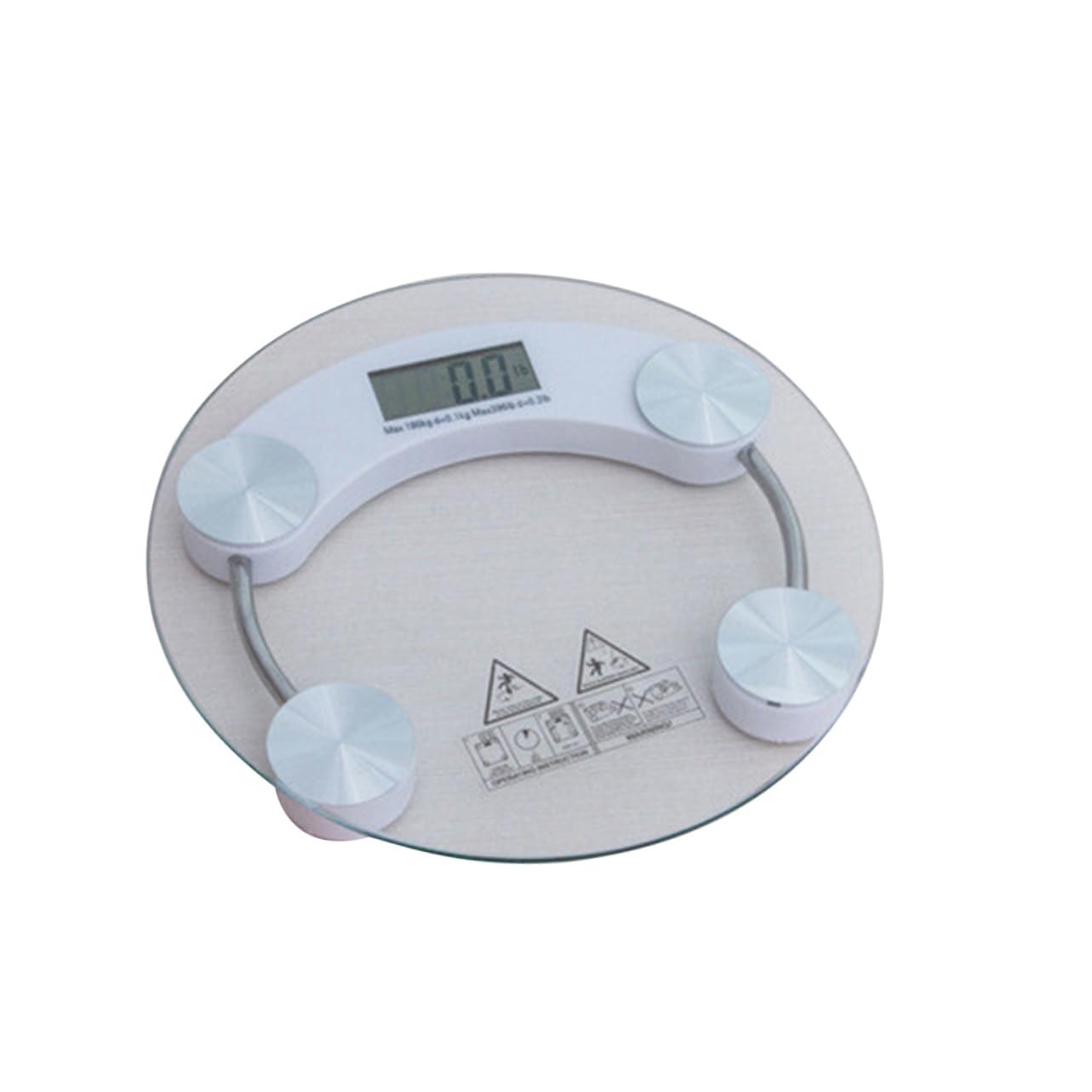 Outanaya Digital Bathroom Scale with Tempered Glass Platform