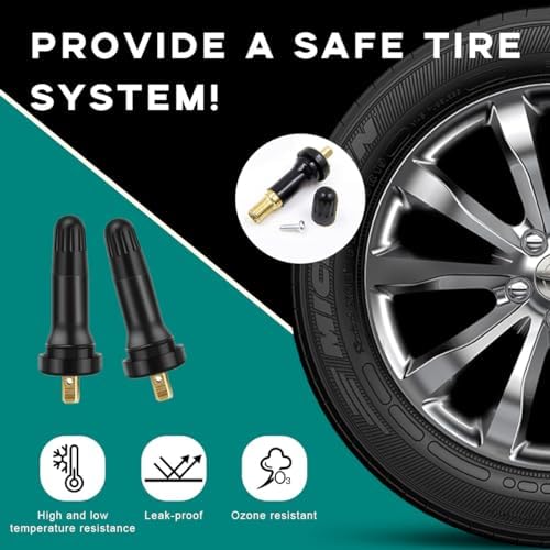 Sylvil 10PCS TPMS 20008 Valve Stem Replacement