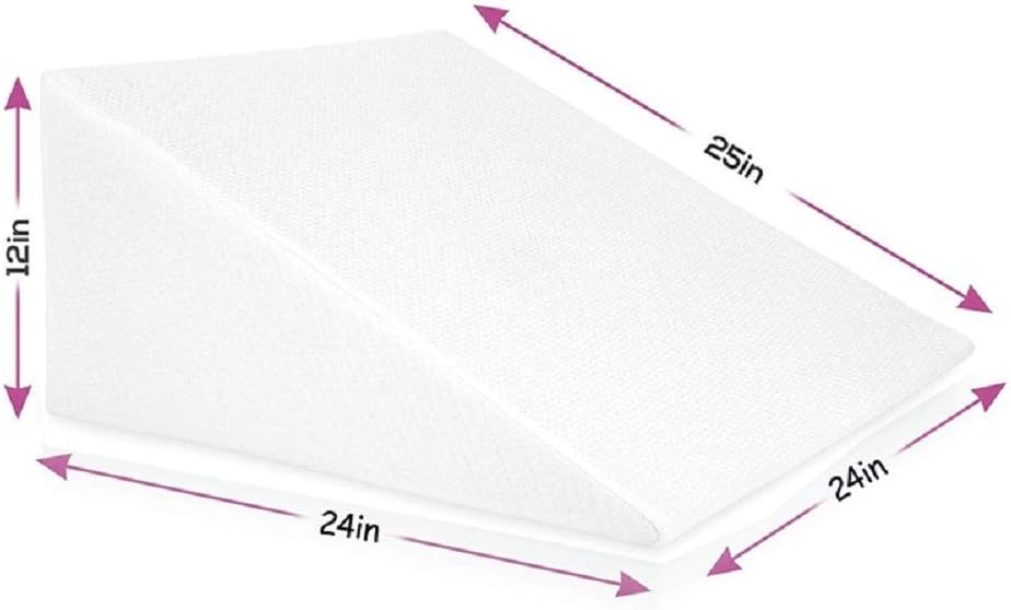 Home Sweet Home Bed Wedge Pillow with Memory Foam Support
