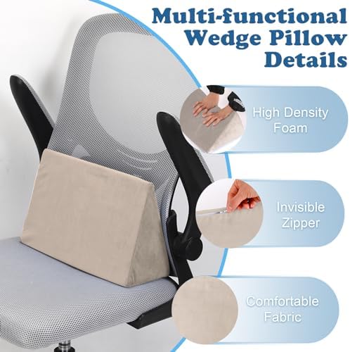 Zantle Small Wedge Pillow for Bed Sores and Yoga