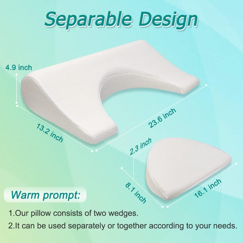 KAAMOS Bedsore Turning Wedge Pillow 236 Inch