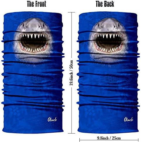 Obacle 3D Animal Bandana Face Mask for Men Women