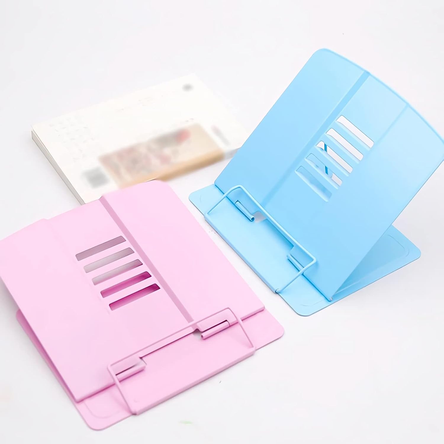 Adjustable Metal Book Stand for Kitchen and Office Reading