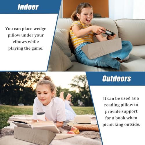 Zantle Small Wedge Pillow for Bed Sores and Yoga